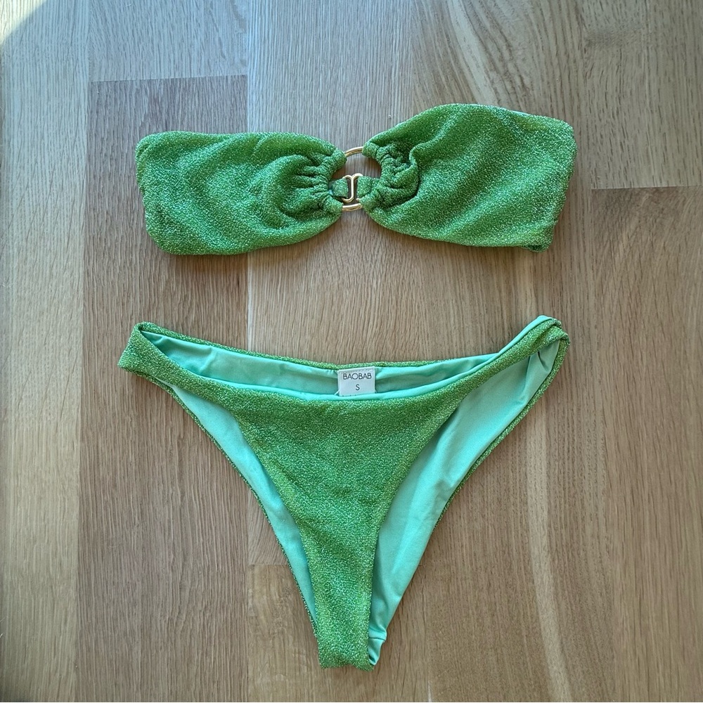 Baobab Nala Jade Green Bikini Top & Bottom